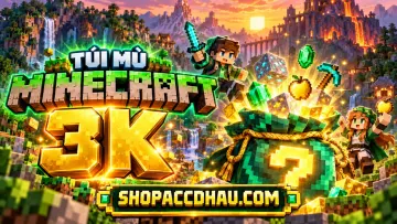 TÚI MÙ MINECRAFT 3K - phần thưởng 1