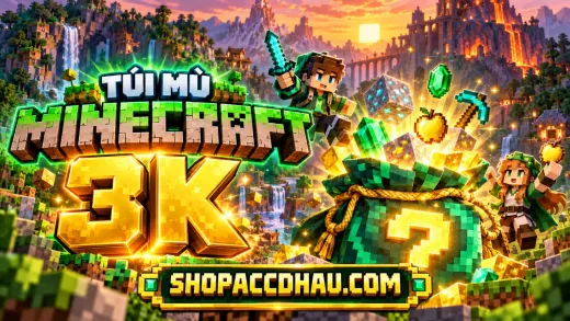 TÚI MÙ MINECRAFT 3K