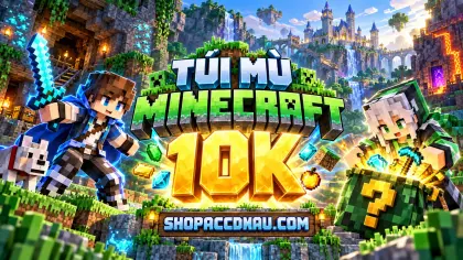 TÚI MÙ MINECRAFT 10K