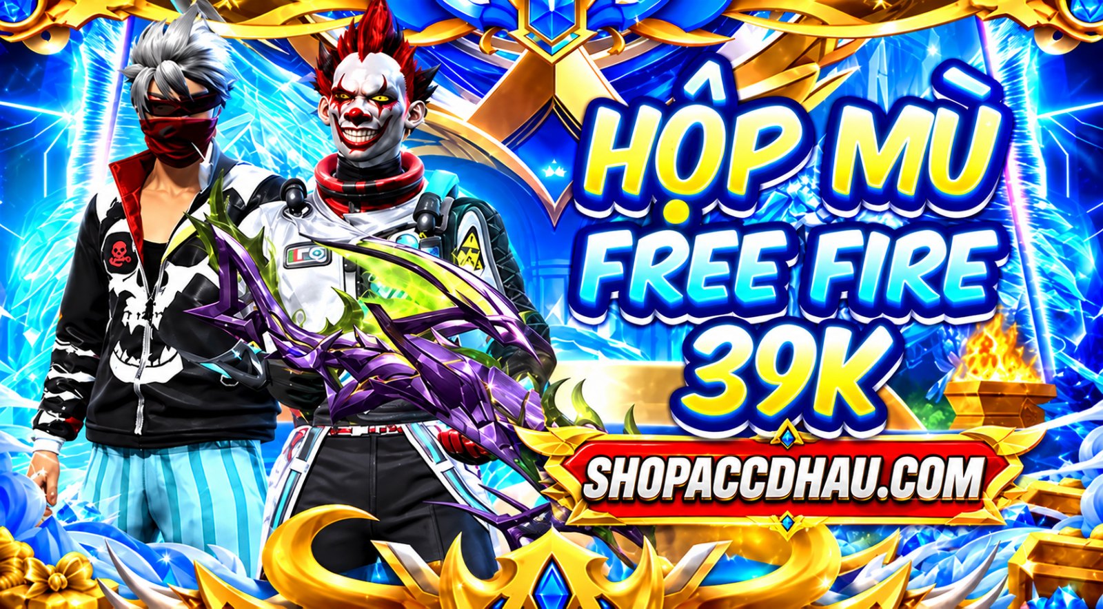 HỘP MÙ FREE FIRE 39K