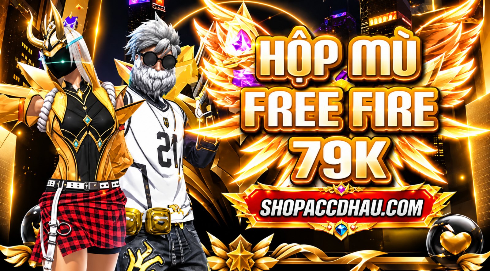HỘP MÙ FREE FIRE 79K